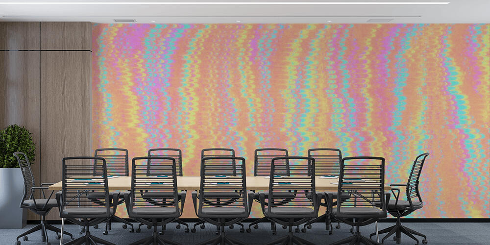 Colorful neon glitch patterned background, Studio e Ufficio