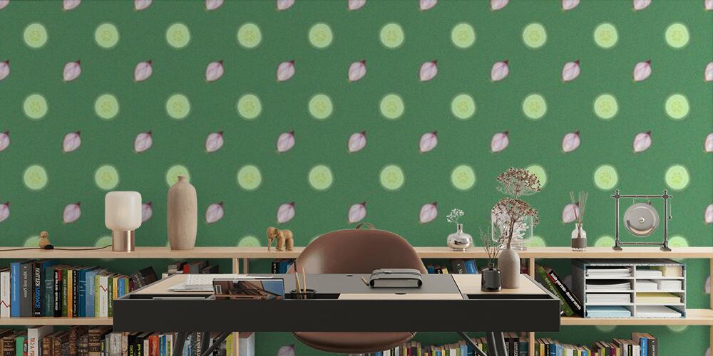 Colored background with different accessories, Studio e Ufficio