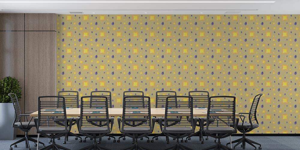 Colored background with different accessories, Studio e Ufficio