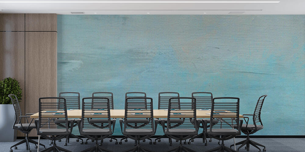 Blue painted canvas grunge background or texture, Studio e Ufficio