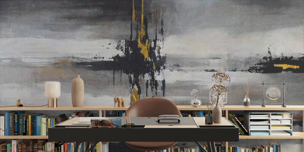 Abstract art, Studio e Ufficio