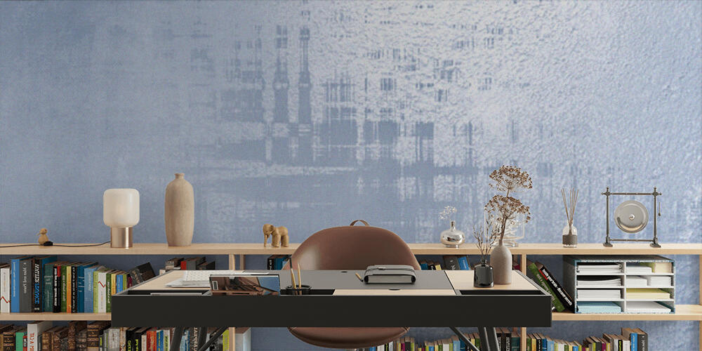 Blue background - abstract elegant design, Studio e Ufficio