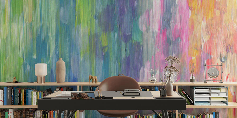 Abstract textured acrylic hand painted background, Studio e Ufficio