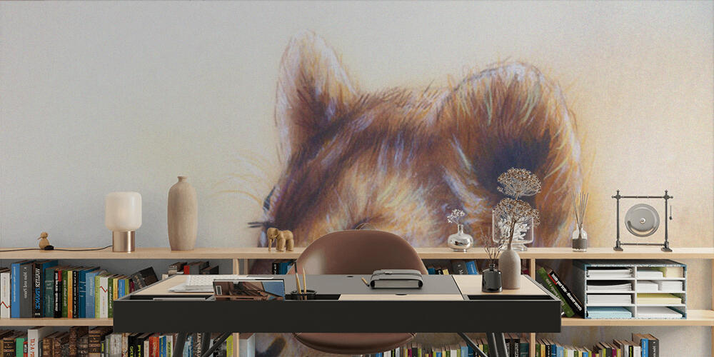 Little lion cub head, Studio e Ufficio