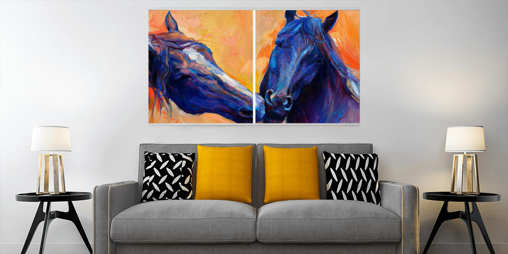 Blue horses, 