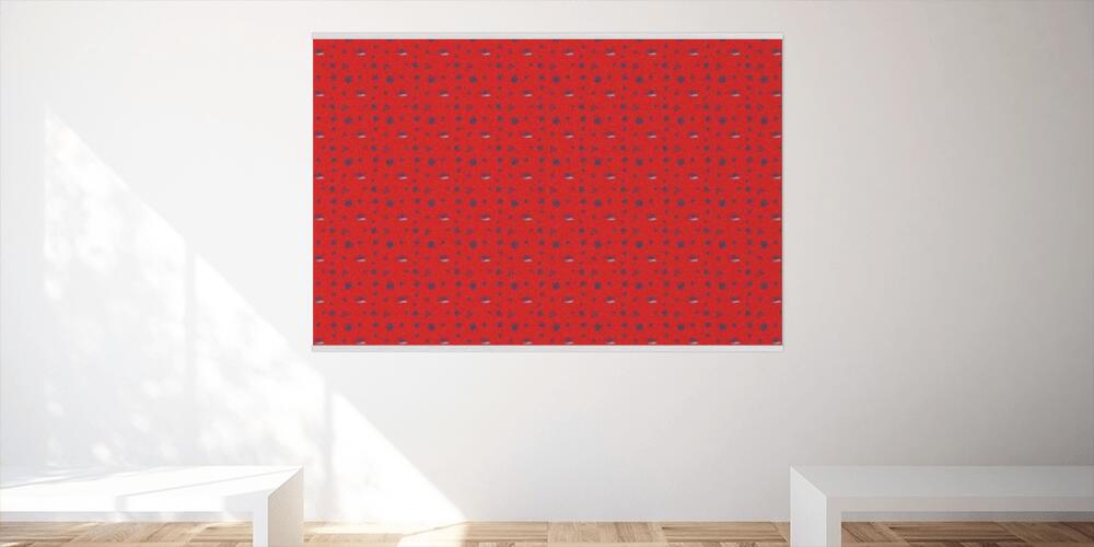 Colored background with different accessories, 