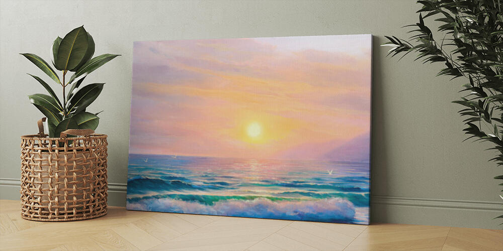 Seascape painting, 