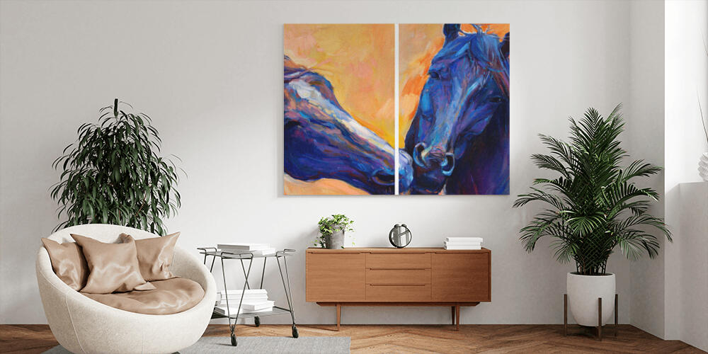 Blue horses, 