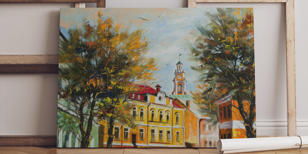 Ancient Vitebsk in the autumn, 