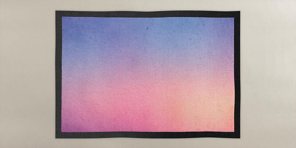 Colorful gradient watercolor paint on old paper with grain smudge dirty texture abstract for, 