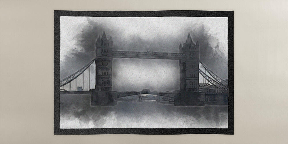 London big ben art drawing sketch illustration fun design vintage retro, 
