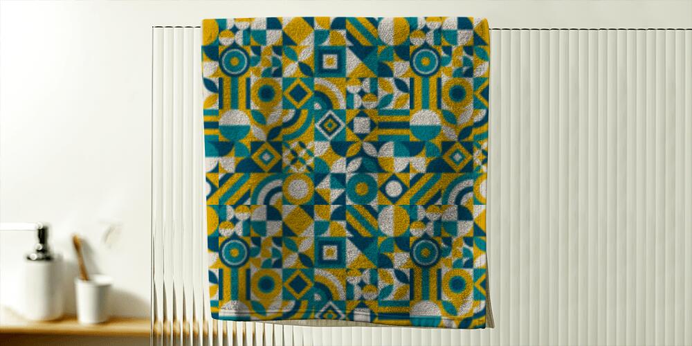 Forme geometriche in colori amichevoli, 