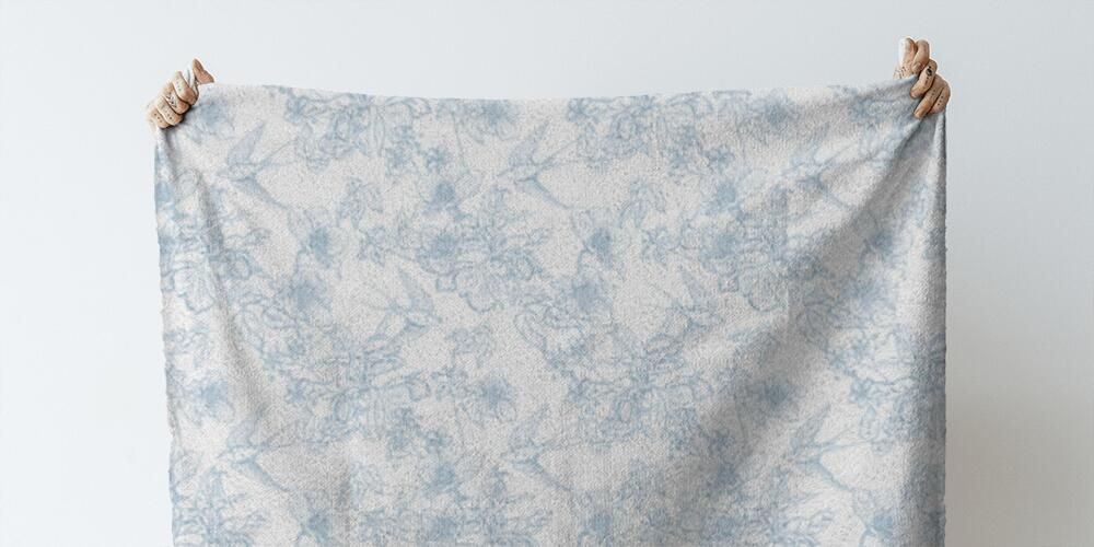 Illustrazione botanica vintage con uccelli, 