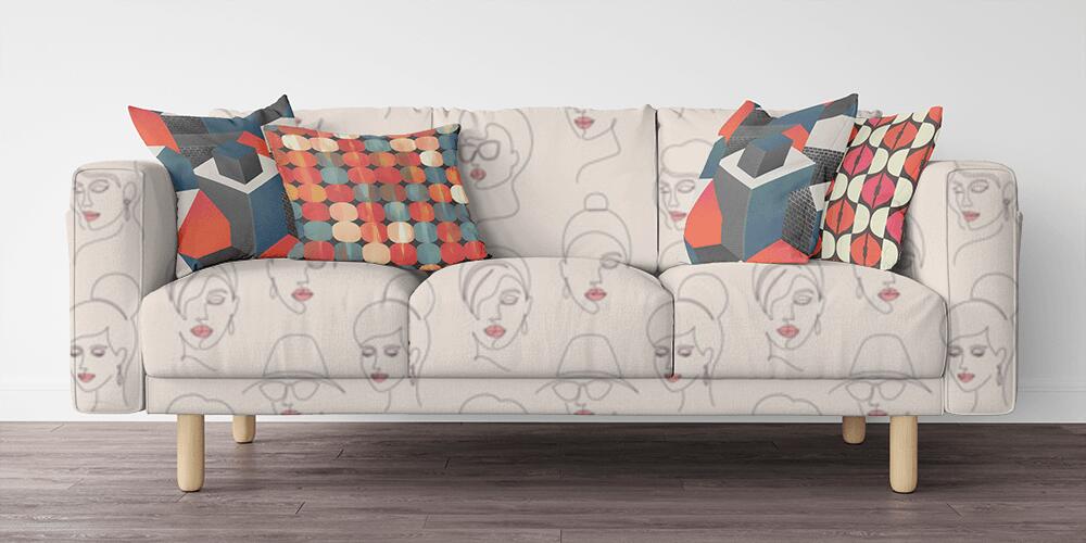 Donne Minimalistiche Facce, 