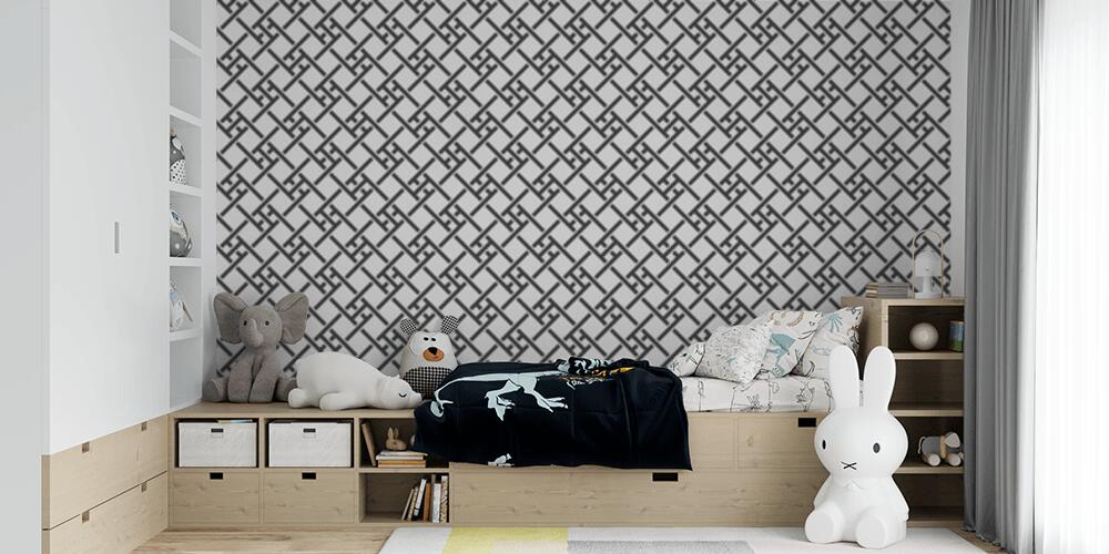 Forme geometriche sovrapposte, Bambini