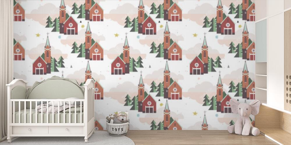 Chiesa di design piatto, Bambini