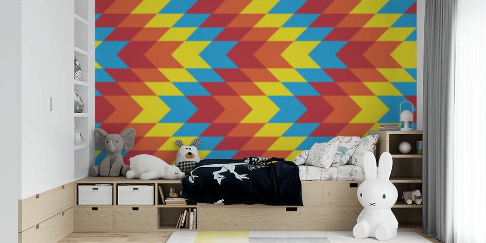 Astrazione colorata, Bambini