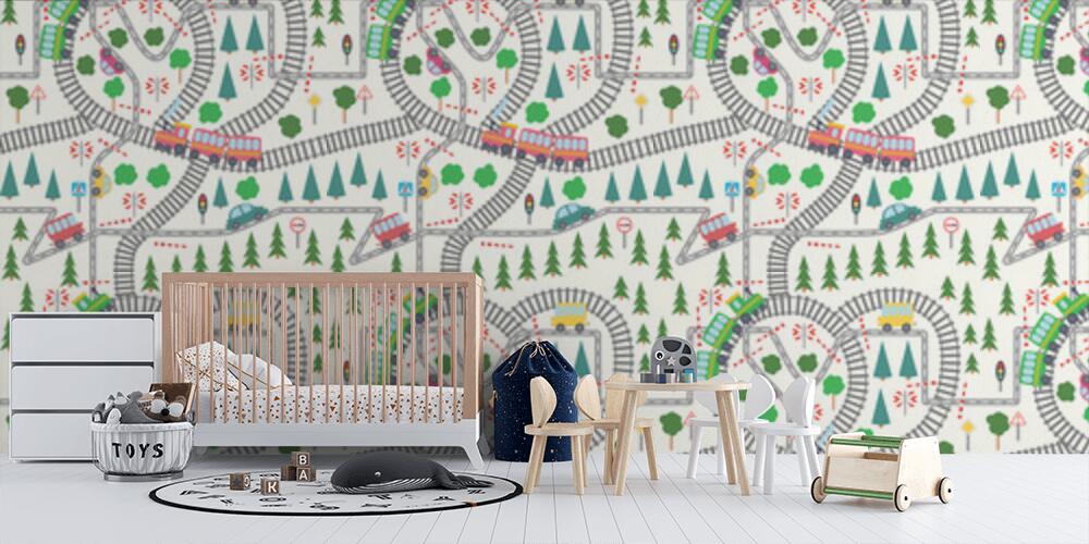 Mappa di una città per bambini , Bambini
