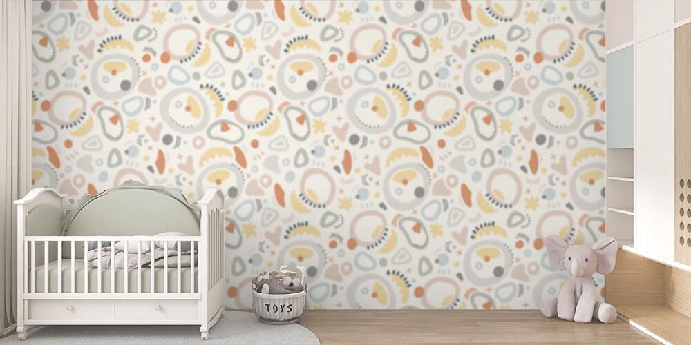 Gruppo di forme geometriche astratte, Bambini