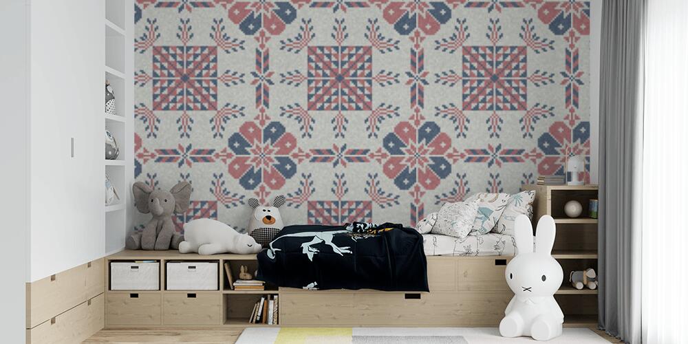 Motivi popolari tradizionali in mosaico, Bambini