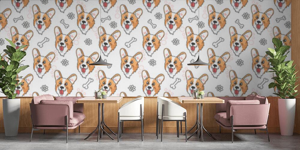 Corgi gallese divertente, Bar e Ristoranti