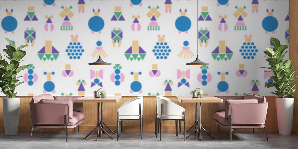 Forme colorate, Bar e Ristoranti