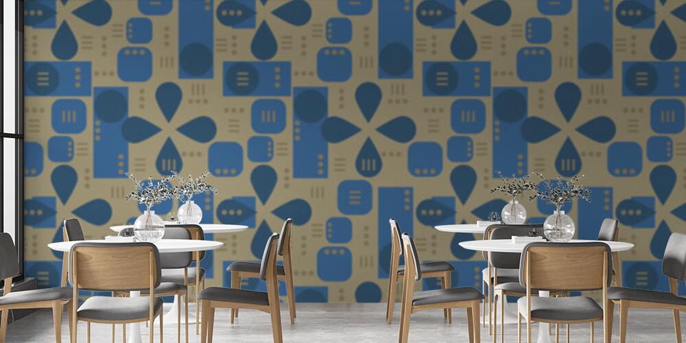 Quadrati e cerchi geometrici, Bar e Ristoranti