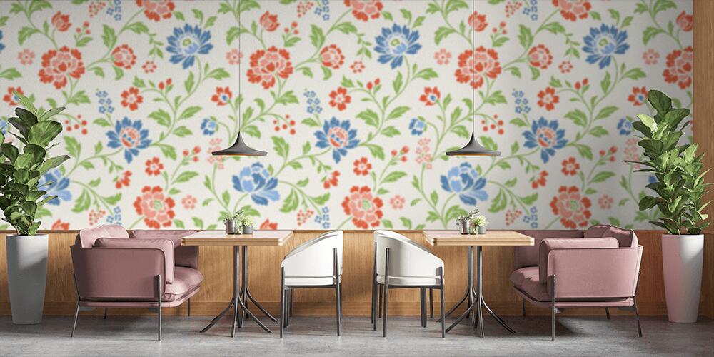 Chintz floreale elegante, Bar e Ristoranti