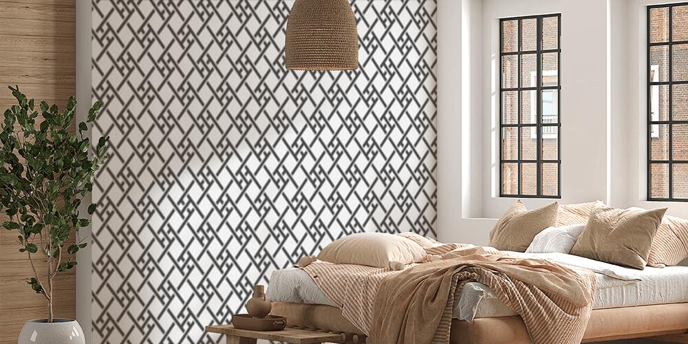 Forme geometriche sovrapposte, Camera da Letto