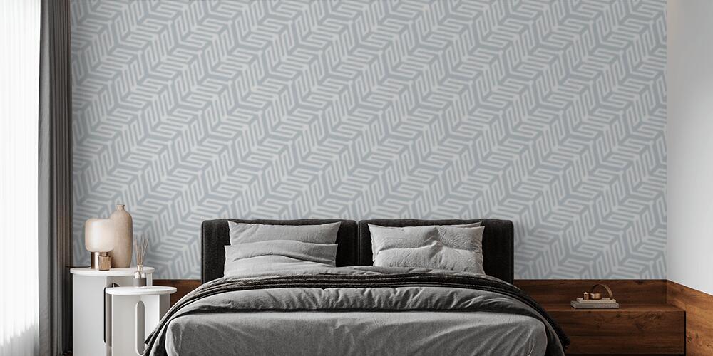 Movimento diagonale di forme geometriche, Camera da Letto