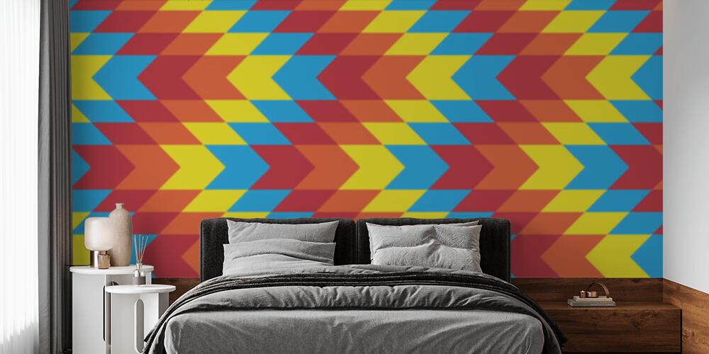 Astrazione colorata, Camera da Letto