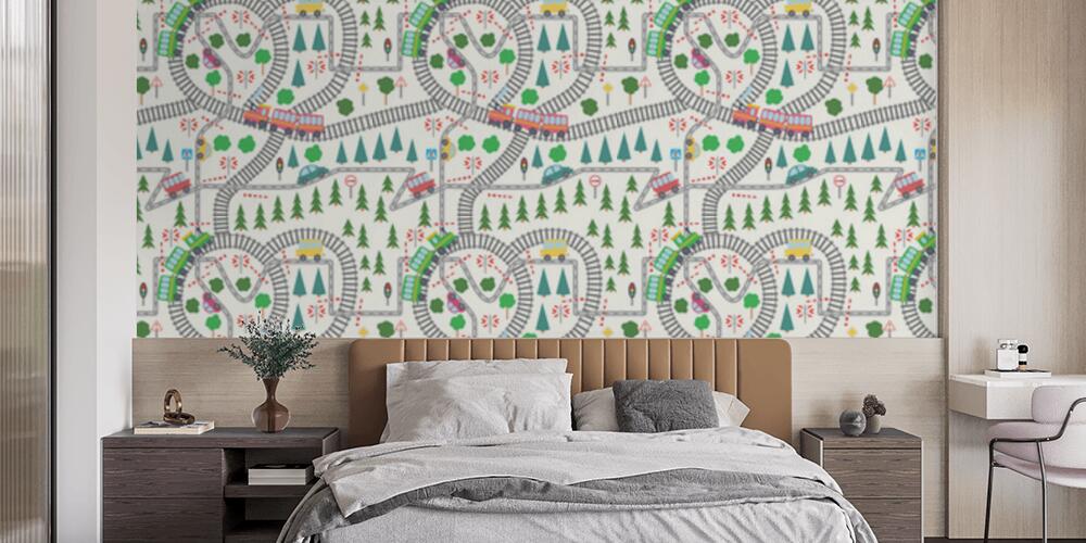 Mappa di una città per bambini , Camera da Letto