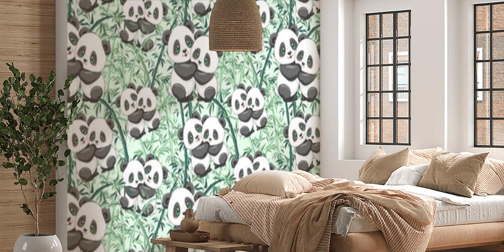 Coppie Panda, Camera da Letto