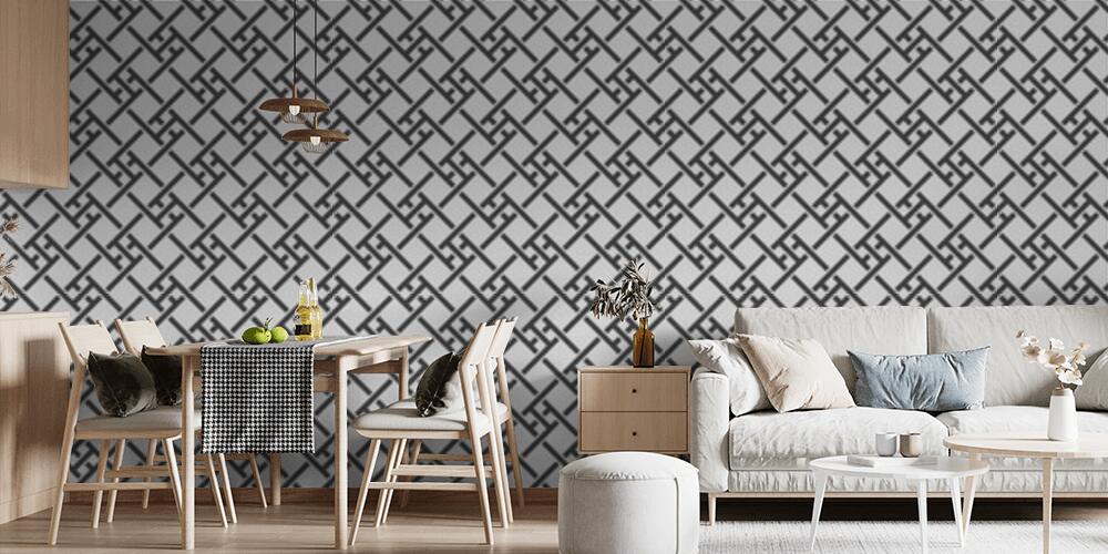 Forme geometriche sovrapposte, Cucina