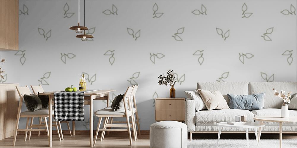 Foglie minimalistiche, Cucina