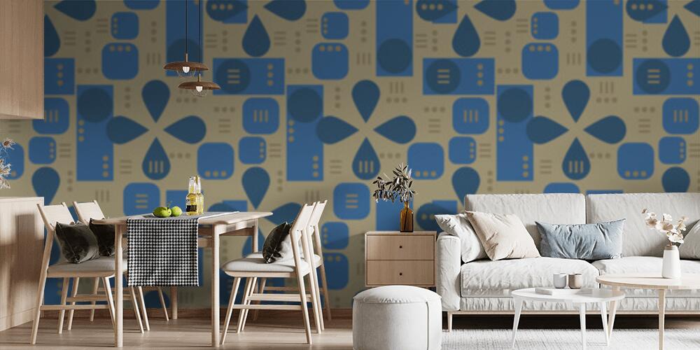 Quadrati e cerchi geometrici, Cucina