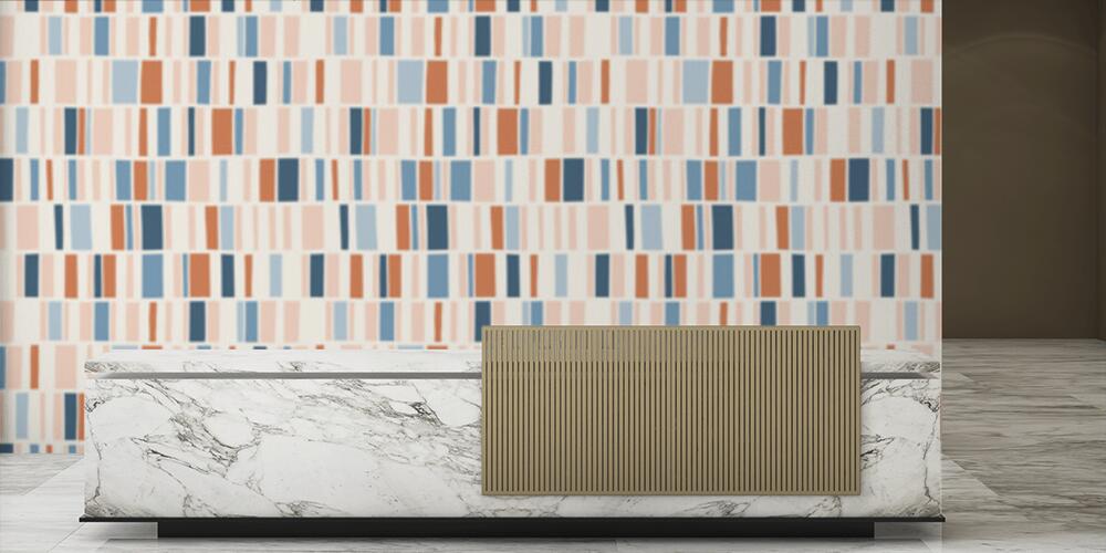 Strisce geometriche giocose, Reception