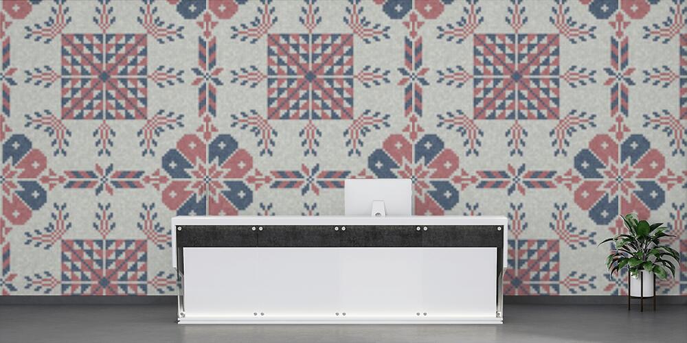 Motivi popolari tradizionali in mosaico, Reception