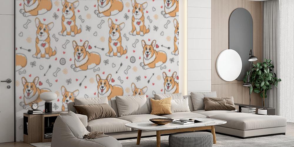 Bella Corgi gallese, Salotto