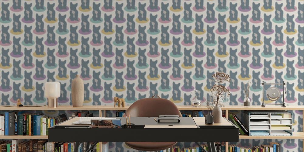 Bulldog francese Silhouette, Studio e Ufficio