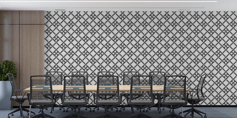 Forme geometriche sovrapposte, Studio e Ufficio