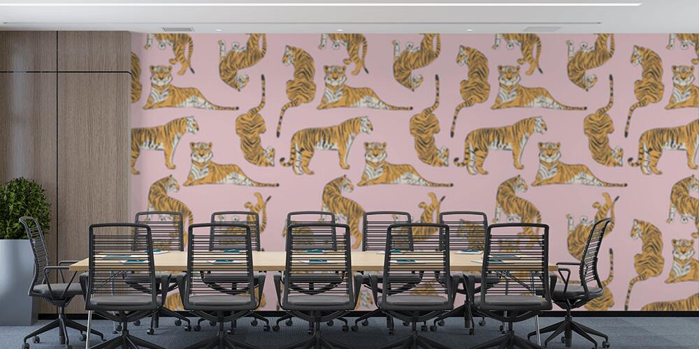 Tigre maestosa, Studio e Ufficio