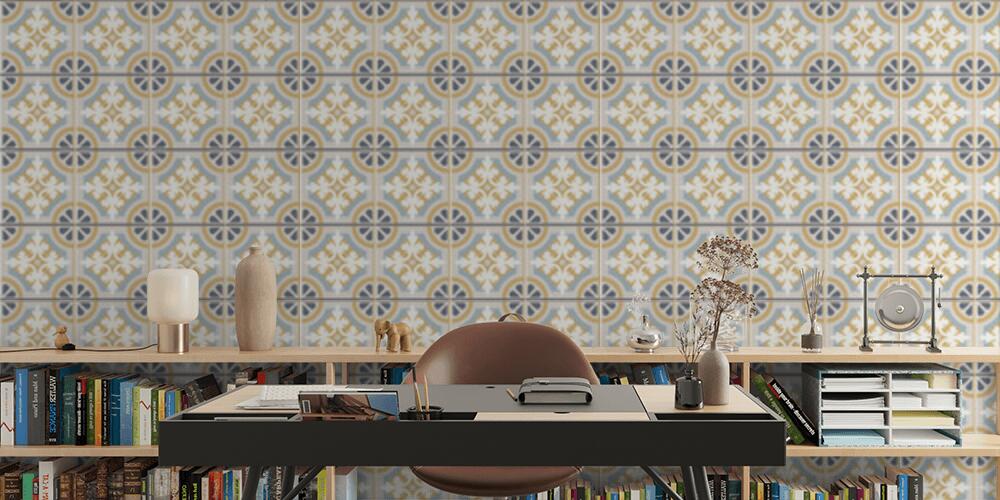 pavimento vittoriano, Studio e Ufficio