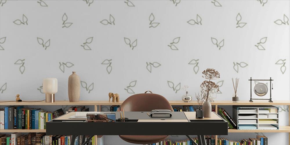 Foglie minimalistiche, Studio e Ufficio