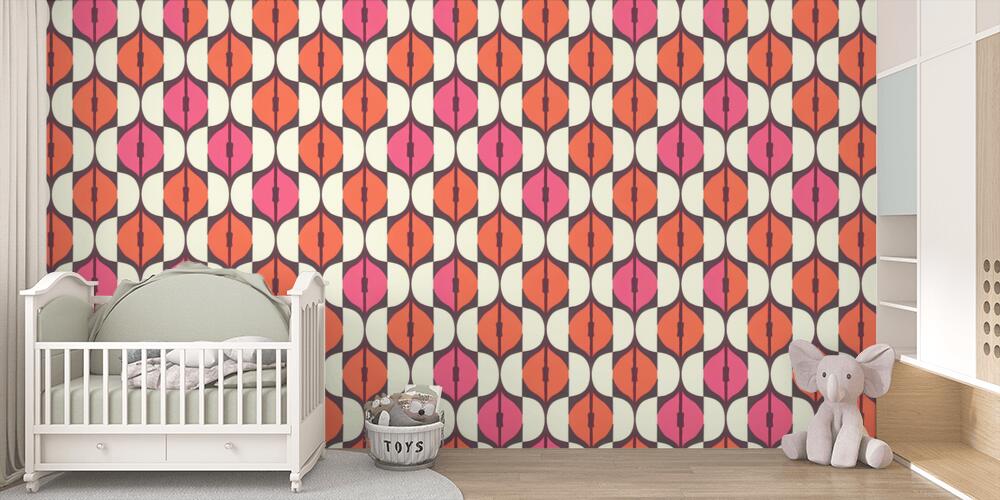 Onde geometriche vintage, Bambini