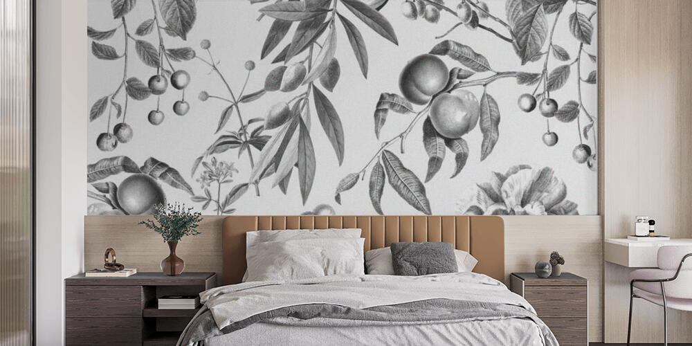 Illustrazione vegetale, Camera da Letto